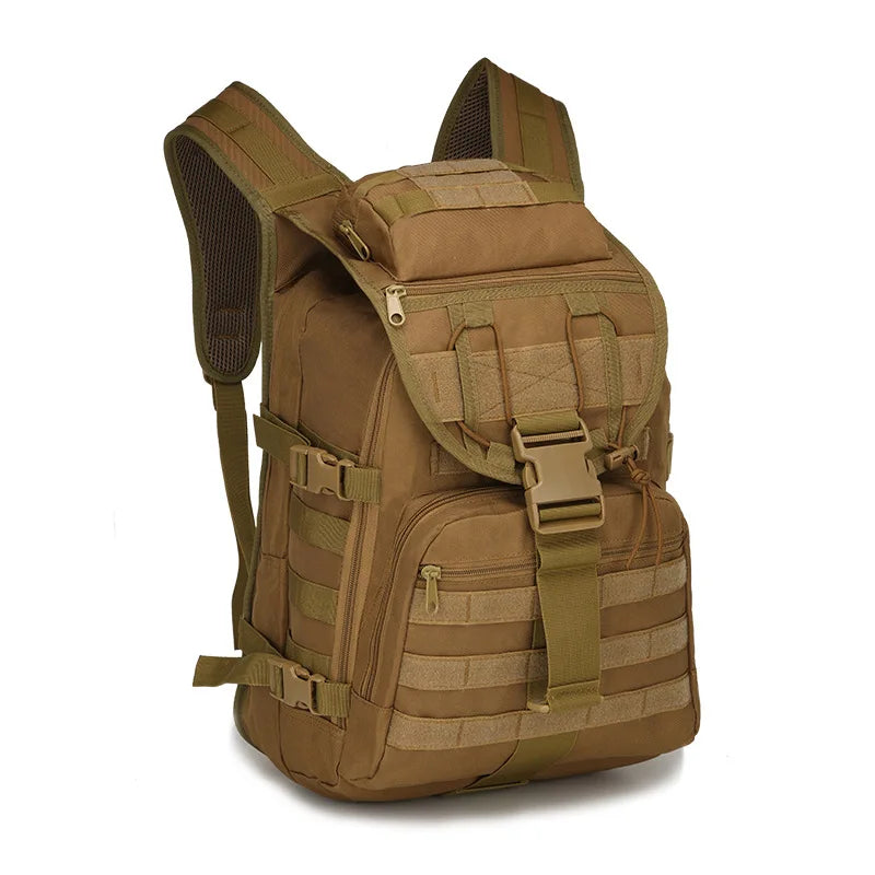 X7 Swordfish Tactical Backpack Fashion Camouflage Design for Hiking & Outdoor 40L Polyester MOLLE Camping Pack