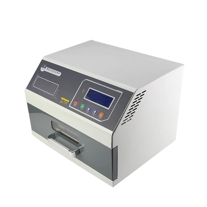 ZB3530HL Small Drawer Type Reflow Oven Soldering 350x300mm Hot Air Reflow Soldering Machine for Smt Pcb Assemble Line