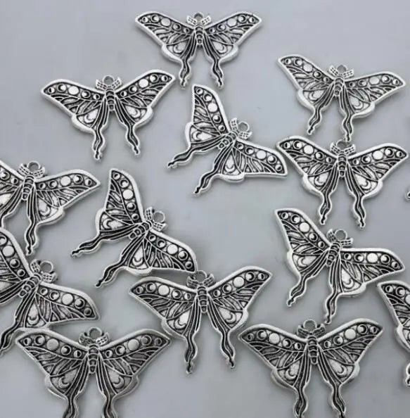 Dead Head Custom Moth Charm