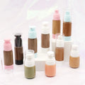 Full Coverage Face Makeup Mineral 12 Colors Foundation Waterproof Vegan Matte Liquid Foundation
