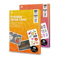 And Plastic Heat Manufacturer Sleeve White Labels Clear Shrinky Jewelry Peintable Film Printable Films Pet Shrink Paper Shrink