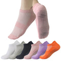 Non-slip Low Top Colorful Cotton Silicone Anti-slip Socks Fitness Pilates Ballet Sports Dance Socks Wholesale