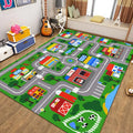 DaiRui Rectangular Extra Large 3D Printed Non Slip Children Game Room Carpet