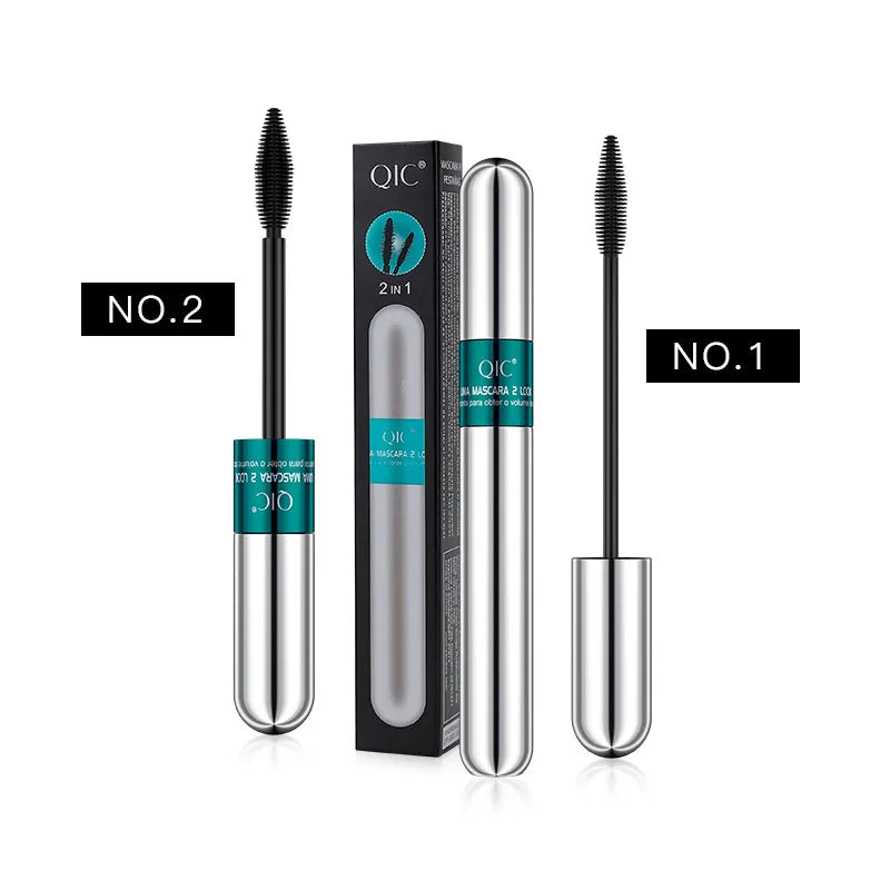 Mascara Waterproof Oil Free Lengthen Curl High Definition 4d Curling Thick Volume Mascara Eyebrow Eyelash