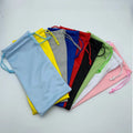 Fashion Ready to Ship 7 Color Double Drawstring Microfiber Reading Glasses Sunglasses Eyeglasses Pouch Bag