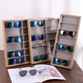 Rosewood Glasses Display Counter Glasses Cabinet Storage Solid Wood Glasses Display Rack 1 Piece Wholesale