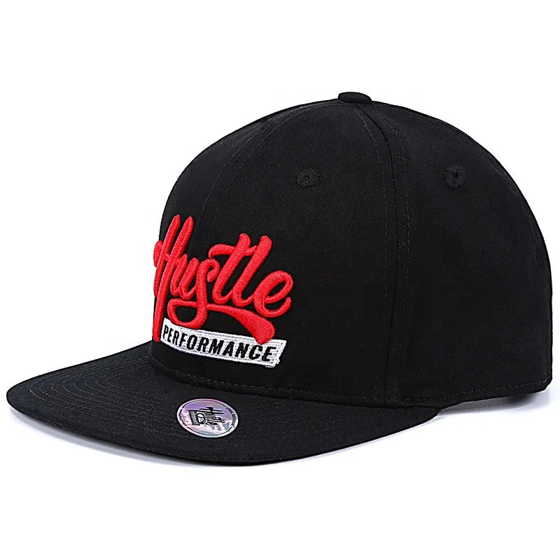Custom Flat Bill Snapback Hats with Tropical Leaf Pattern Jersey Fabric for Performances