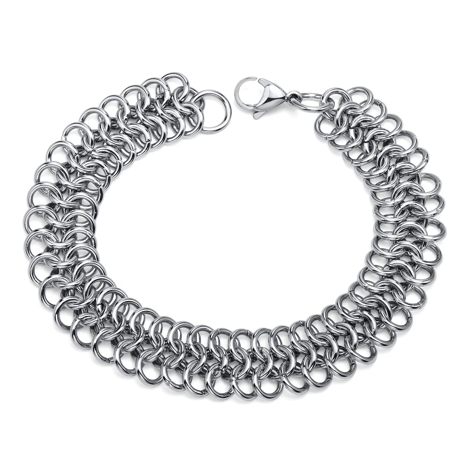 Luxury Men Jewelry Hip Hop Jewelry Cool Style Punk Design Men Bracelet Bracelet Chains Hand Adjustable Chain Link Chain Bracelet
