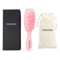 Women's Fashion Home Silicone Hair Shampoo Comb Long Handle Soft Plastic Teeth Waterproof Scalp Cleaning Scratch Massage