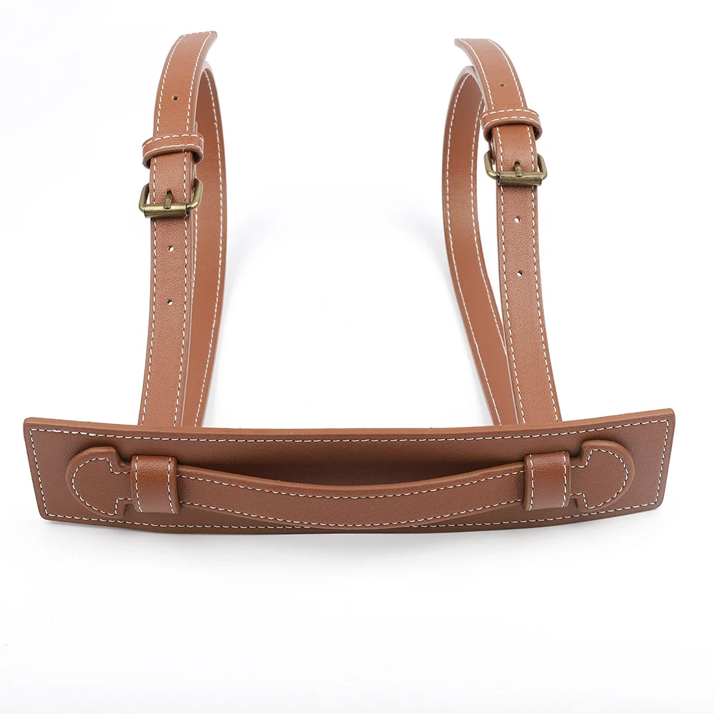 Leather Binding Belts Adjustable Binding Belt Outdoor Floor Mat Leather Binding Camping Accessories Durable Webbing Strap Belts