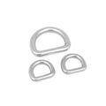 Cheap Different Size D Shape Jewelry Connectors Wholesale Stainless Steel D Shape Findings Components for Handbags