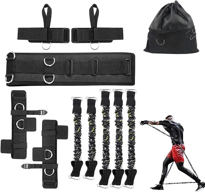 LXY-N768 Boxing Resistance Bands for MMA Martial Arts Resistance Training at Home for Punches/Kicks