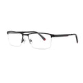 Retro Classic Solid Alloy Half Unisex Prescription Glasses Optical Eyewear Brand Custom Logo Computer Glasses Factory Direct