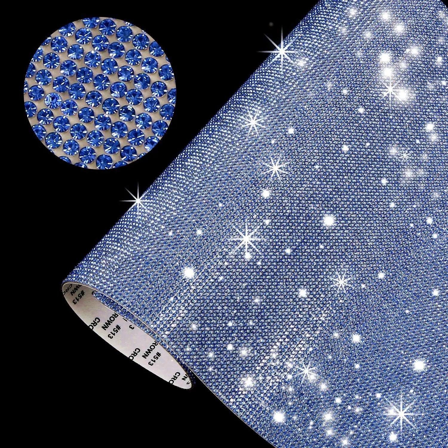 Wholesale 2021yantuowa084 Bling Crystal Diamond Sheet 24*40cm Self-Adhesive Rhinestone Glass for Decorations