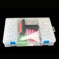 Full Diamond Painting Tool Kit 64 Tool Combination Kit Plate 64 Box Tool Pen Storage Box Diamond Painting Accessories Roller