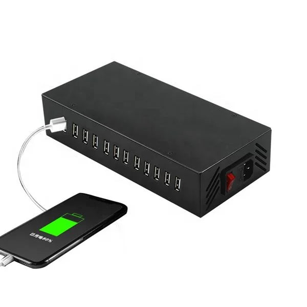 2025 Multiple Ports USB Charging Station USB Charging Station Dock Premium 12 Ports USB Charging Station for Multiple Devices