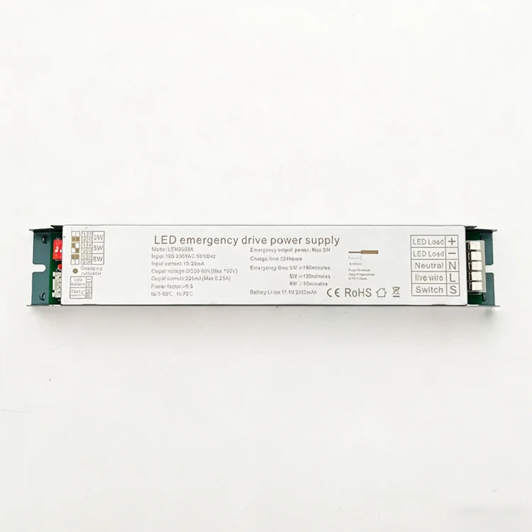 Adjustable Combo LED Emergency Conversion Kit with Dual Output AC-DC for LED Panels-2-Year Warranty