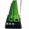 2.5/3.0m Portable Practice Golf Putting Green Mat with Ball Return for Golf Training