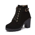 Winter Autumn Boots Women High Heeled Boot With Fur Outside High Heels Boots Shoes