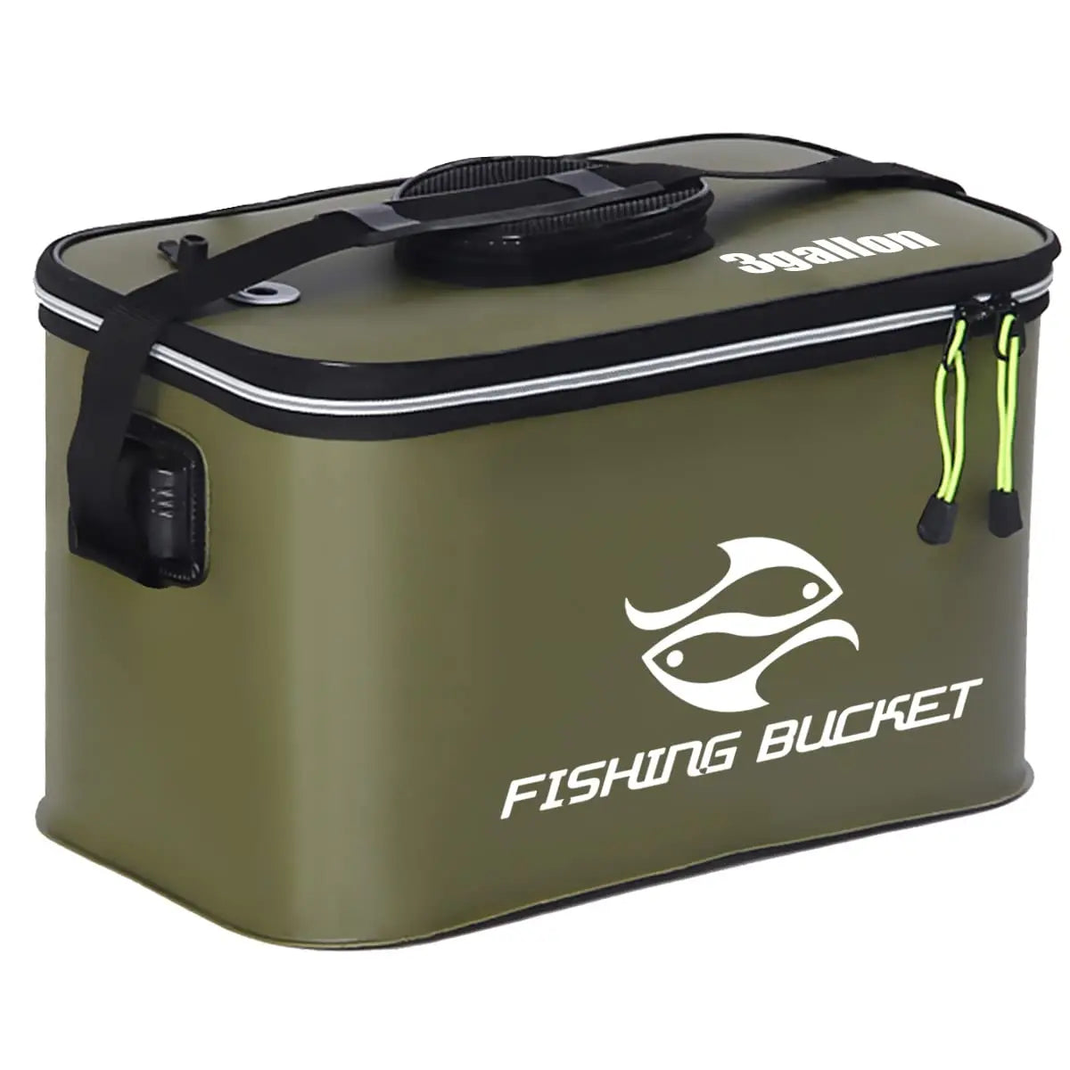 Multi-Functional Outdoor EVA Fishing Bag Foldable Fish Bucket/Container to Keep Bait Fresh Live Fish Catch Fishing Tackle Boxes