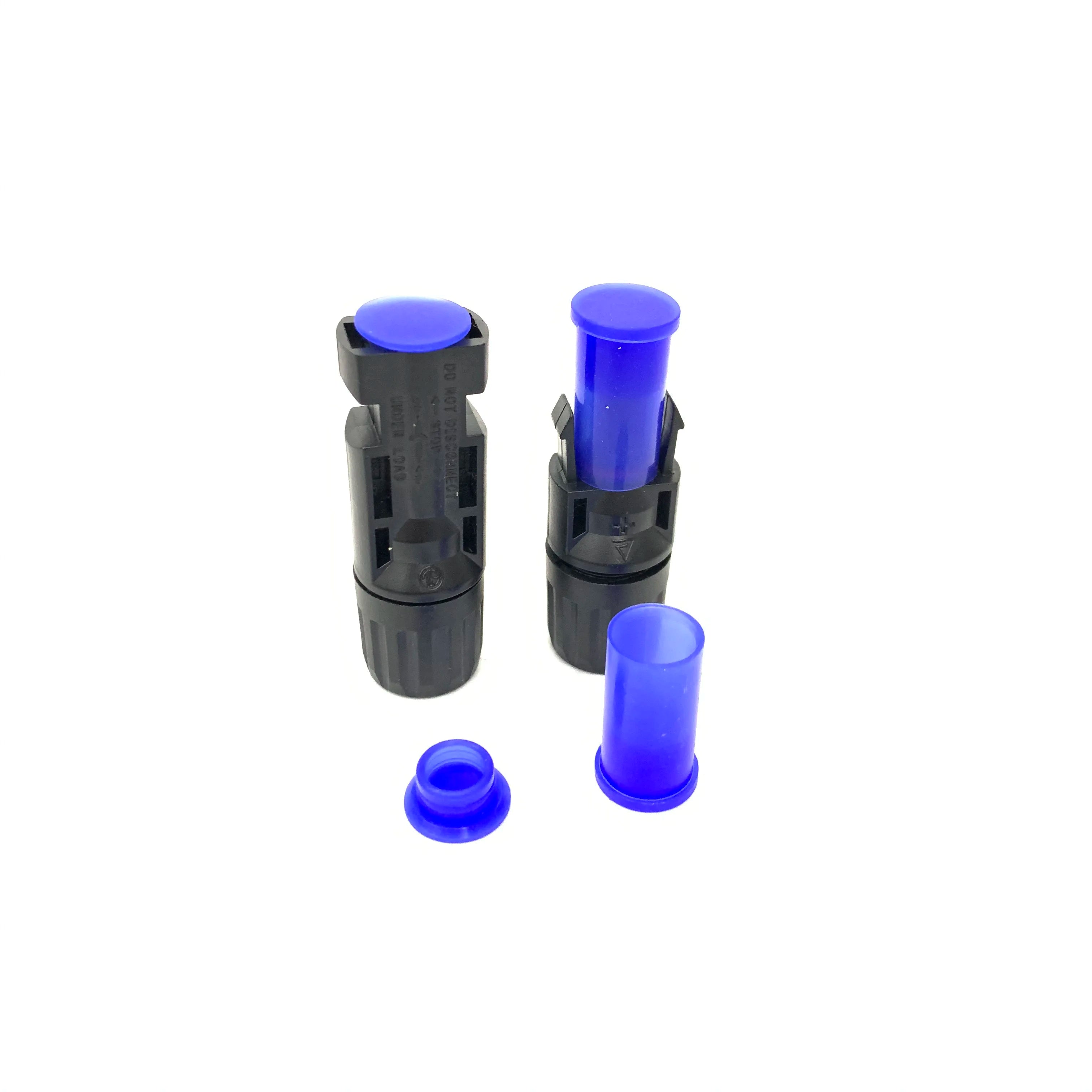 Solar Connector Blue Rubber Protective Dust Cover Caps