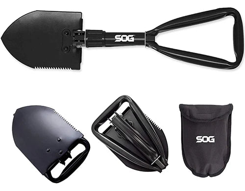 Folding Shovel Survival Shovel Tactical Foldable Camping Shovel MegaBDM