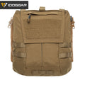 IDOGEAR Tactical Pouch Bag Zip on Panel Magazine Pouch Bag Pouches Tactical Backpack for AVS JPC2.0 CPC