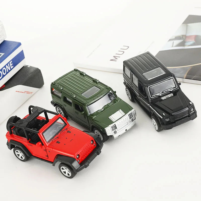 Metal Car Model Handicraft Ornaments Home Decoration Creative Gifts for Boys Souvenirs