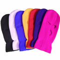 New Design Custom  Winter Balaclava Three Hole Ski Hat Colored Winter Hats