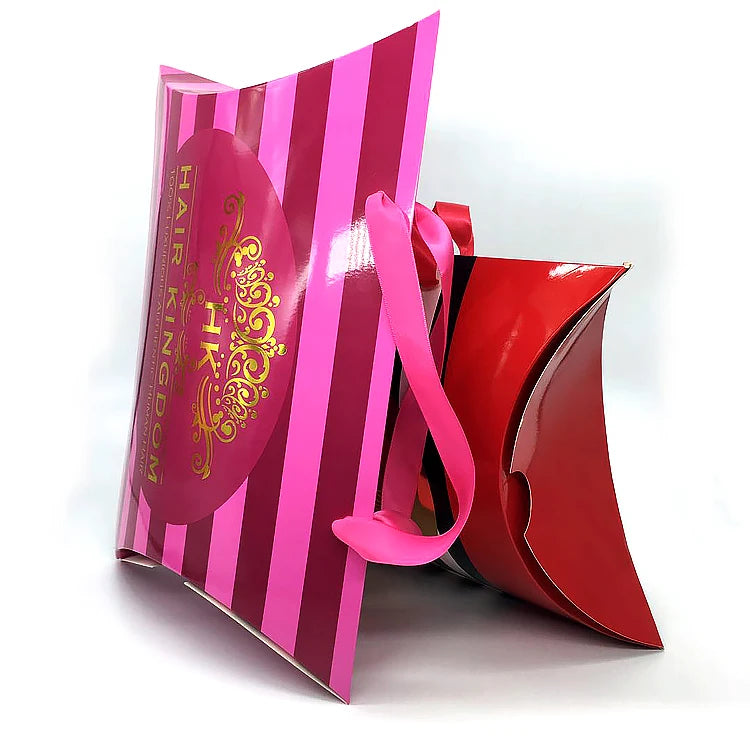 Custom Made Foldable Art Paper Shopping Bag for Hair Extensions Logo Promotions Gift Paper Box Printed Bag Packaging Paper Bag