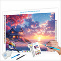N-2131 Custom DIY Diamond Painting Kit Best Quality 5D Canvas Customized Landscape Diamond Mosaic