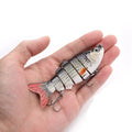 Fishing Lures 10cm Multi Jointed Wobblers Swimbait Hard Artificial Bait Crankbait Sinking Pike Bass Tackle