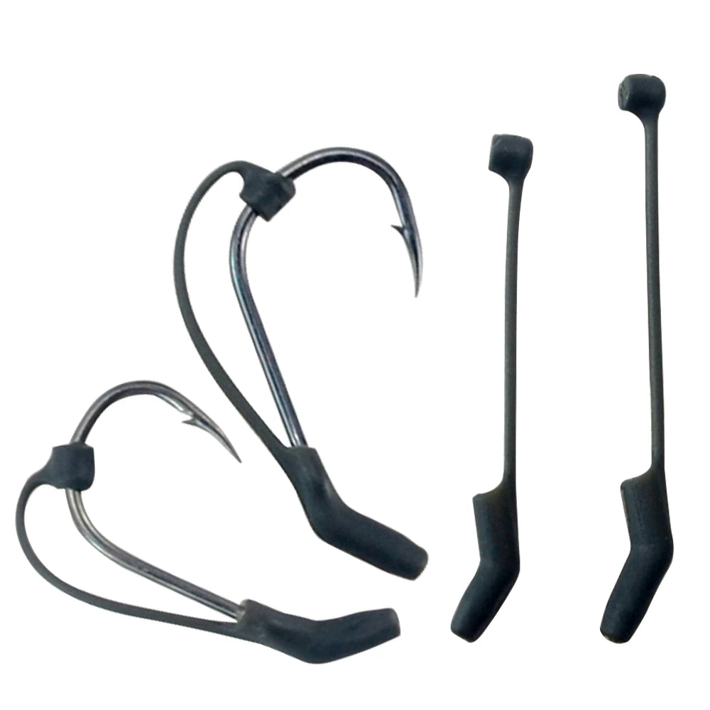 Carp Fishing Accessories Hook Sleeves Ready D-rig Aligner Hooks Anti Tangle Sleeves Fishing Terminal Tackle 500pcs in Bulk