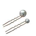 U-shaped Pin Metal Hair Fork Hairpin Simulated Pearl Bridal Tiara Wedding Hairstyle Design Tools