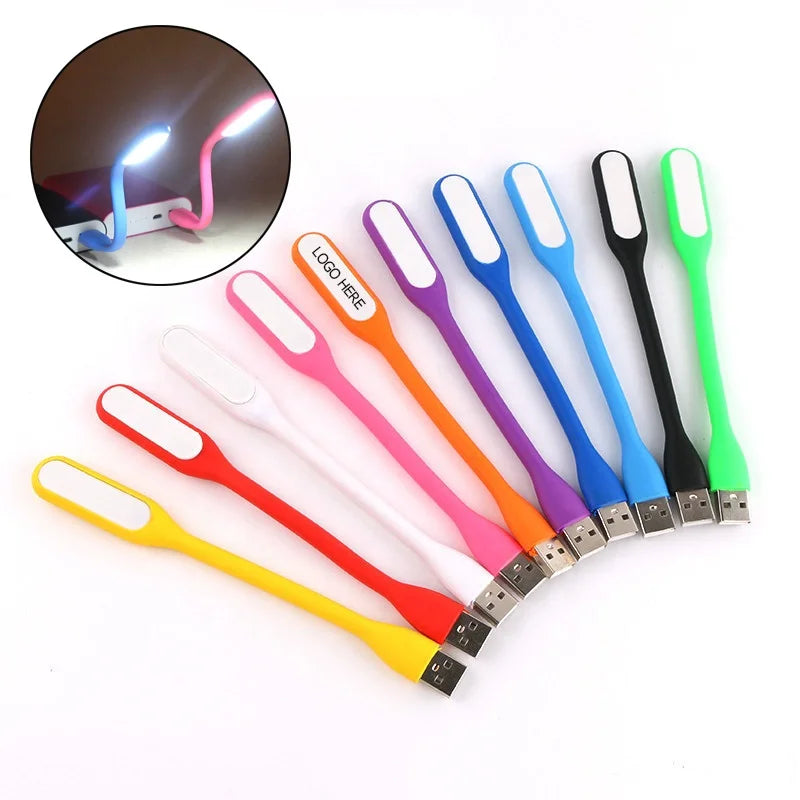 Customized Mini LED Light Energy-Saving USB Reading Light Mobile Phone USB Night Light Flexible Usb Led Lamp