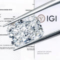 Radiant Cut Lab Grown Diamonds IGI Certified D VVS Cvd Hpht Lab Diamond 0.5CT 1CT 2CT Factory Wholesale