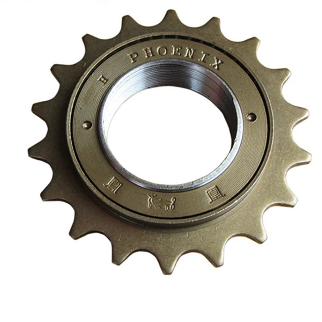 Bike Bicycle Flywheel Single Speed  Bike Free Fly Wheel Steel 35mm Metric Thread Flywheel