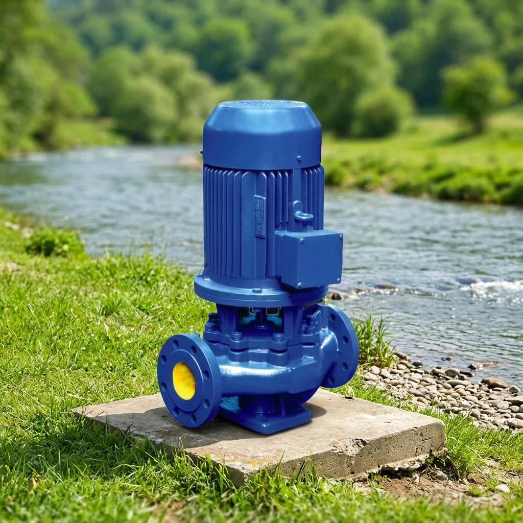 Customized ISG Vertical Inline Hot Water Booster Pump Residential Centrifugal Drinking Water Pumps