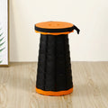 Camping Folding Stool - Simple and Portable Outdoor Chair  Fishing Foldable Stool Adjustable Telescopic Seat
