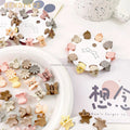 Hot Sales 10PCS/Set Korean Children Hair Accessories Solid Color Plastics Mini Hair Clip Sweet and Cute Girl Hair Claw