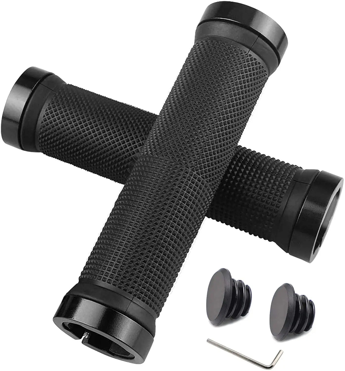 New Image Anti-Skid Rubber Bicycle Handlebars MTB Road Cycling Handlebar Grips Accessory Mountain Bike Lock Grips