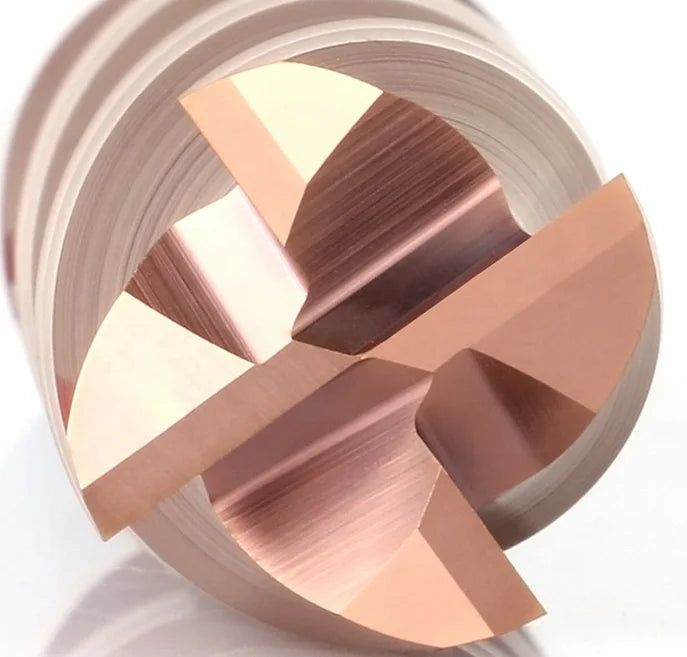 DL 1/2\" 4-Flute Carbide End Mill with Altin & Tin Coating OEM & ODM Customizable