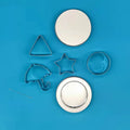 Early Riser Stainless Steel Umbrella Circle Triangle Star Cookie Cutter Cake Mousse Mold Reusable Kitchen Cooking Tools