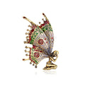 Joyas Fashion Jewelry Alloy butterfly Luxury Customized Designer Brooches for Women