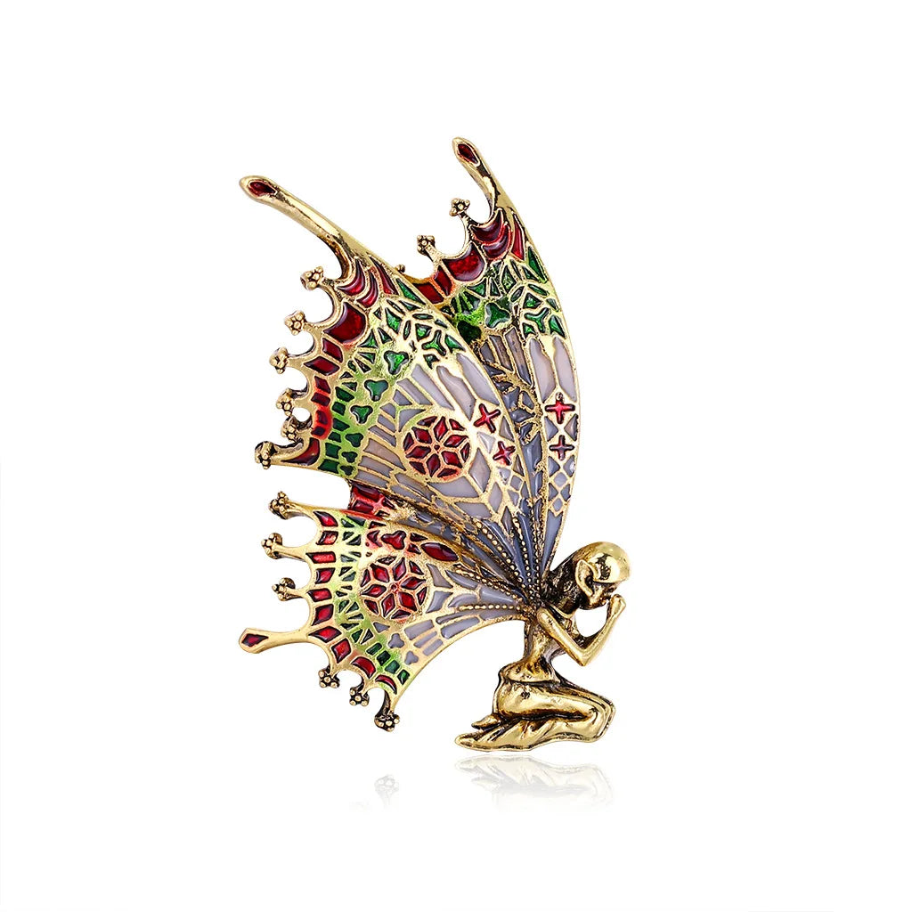 Joyas Fashion Jewelry Alloy butterfly Luxury Customized Designer Brooches for Women