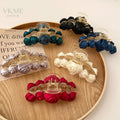 VKME Women Fashion Colorful Rose Hair Clips Hair Accessories Set Wholesale