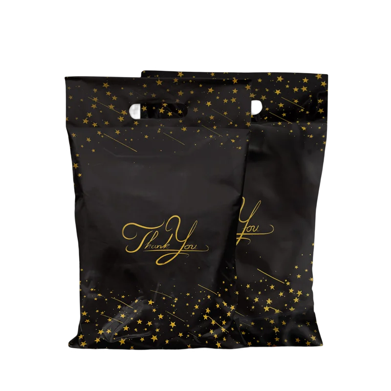 Customized Ship Mail Bag for Clothing Shipping Packaging Eco Friendly Mailing Bags Black With Logo Printed Self Adhesive