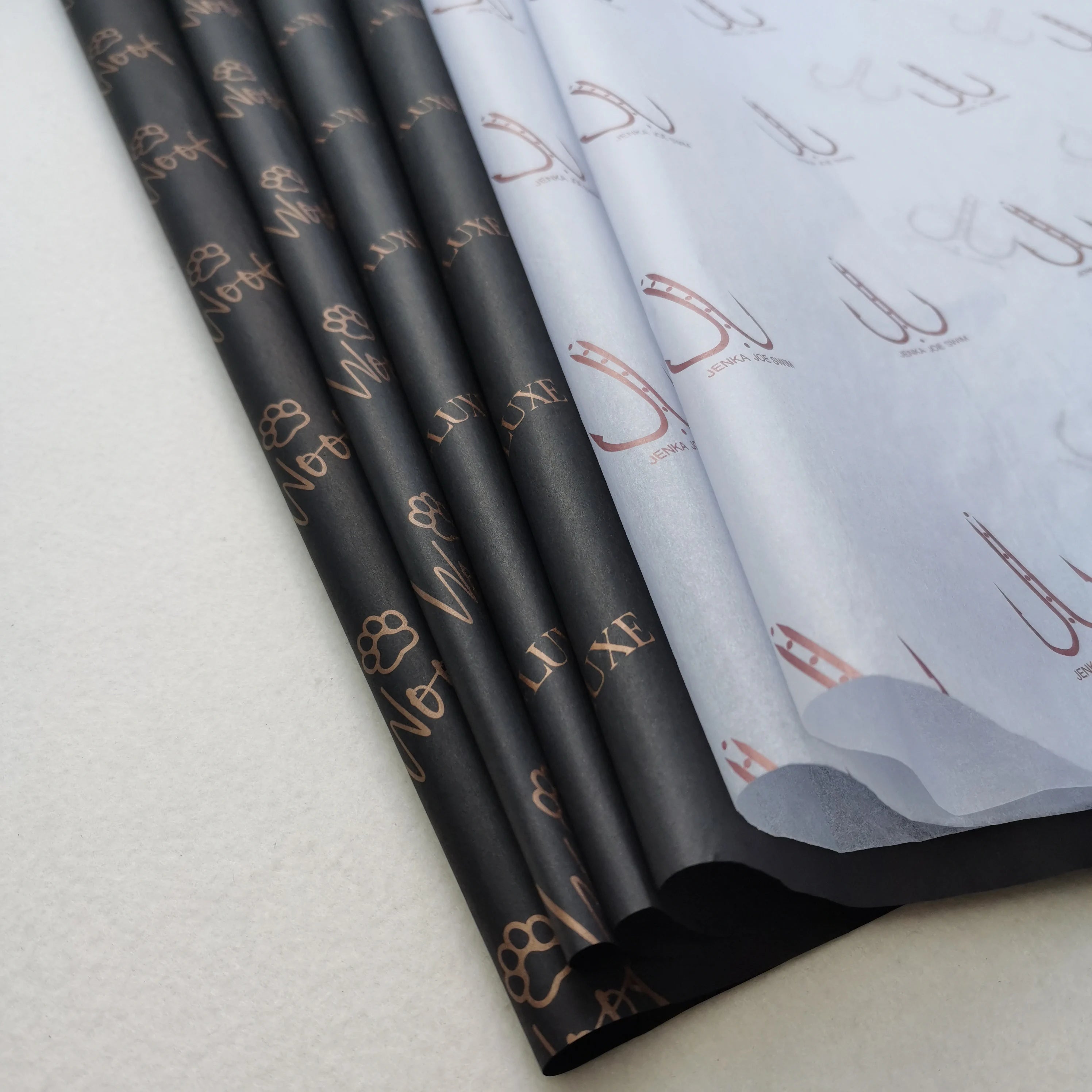 Custom logo Printed Color Tissue Paper Wrapping