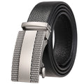 LY25-1056-5 the New Double-sided First Layer Cowhide Automatic Buckle Belt
