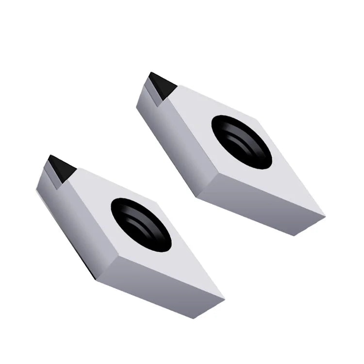 Jinchuan Customizable ODM/OEM 2pcs/Box PCD Diamond Turning Inserts VCGT160404 APKT1135 0204 08 Black Diamond Milling Cutter